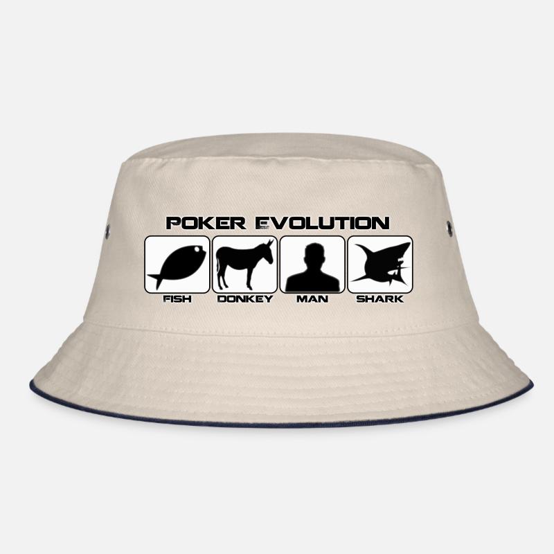 poker Evolution Bucket Hat