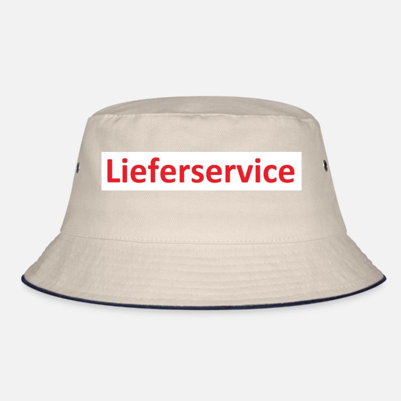 Delivery service logo Bucket Hat