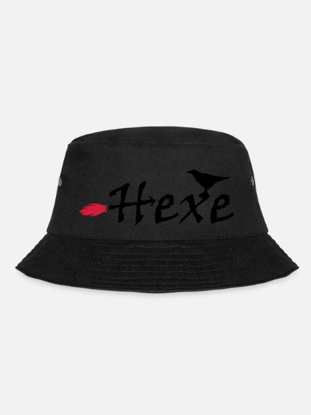 Hexe - Bucket Hat - Schwarz