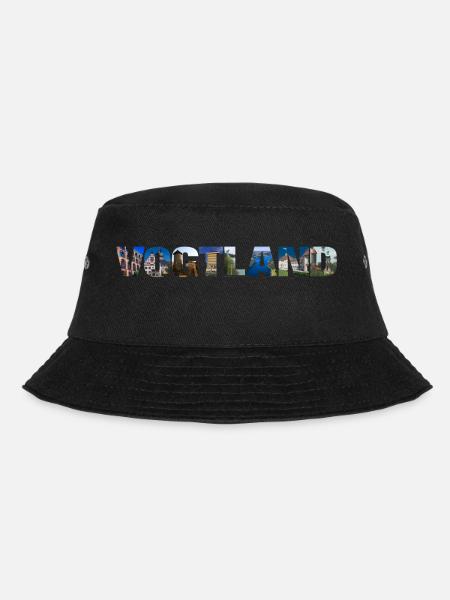Vogtland Sachsen Urlaub - Bucket Hat - Schwarz