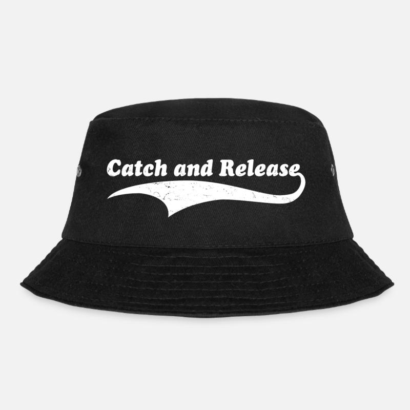 Catch and Release - Bucket Hat - Schwarz