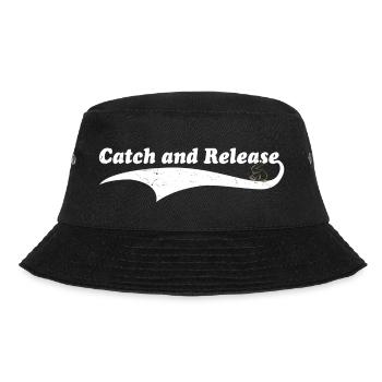 Catch and release catfish fishing - Bucket Hat - black - Front - Lela (165cm)