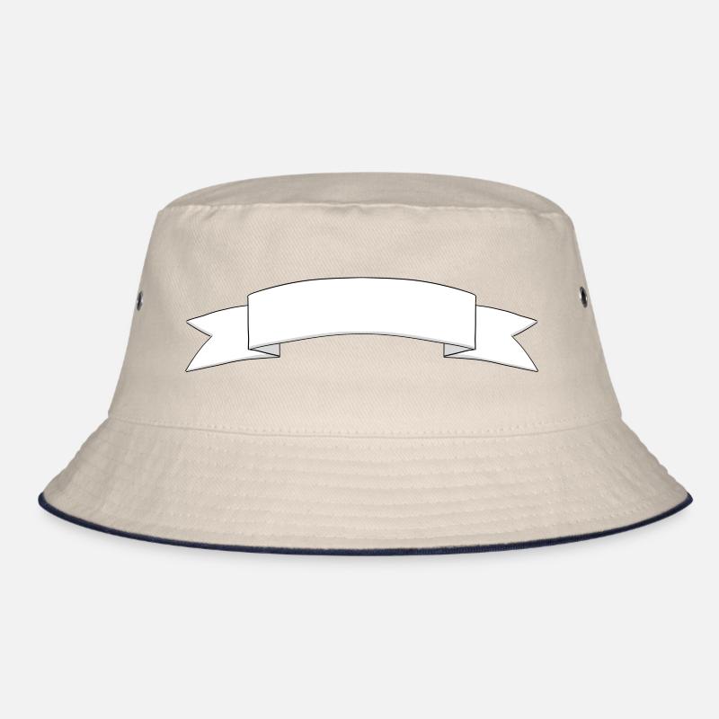 Banner text decoration Bucket Hat