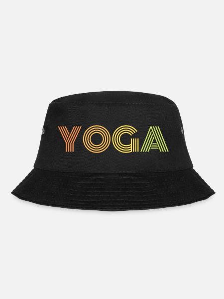 Yoga - Bucket Hat - Schwarz