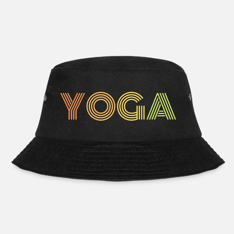 yoga - Bucket Hat - black