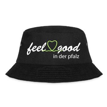 feelgood in the Palatinate - Bucket Hat - black - Front - Lela (165cm)