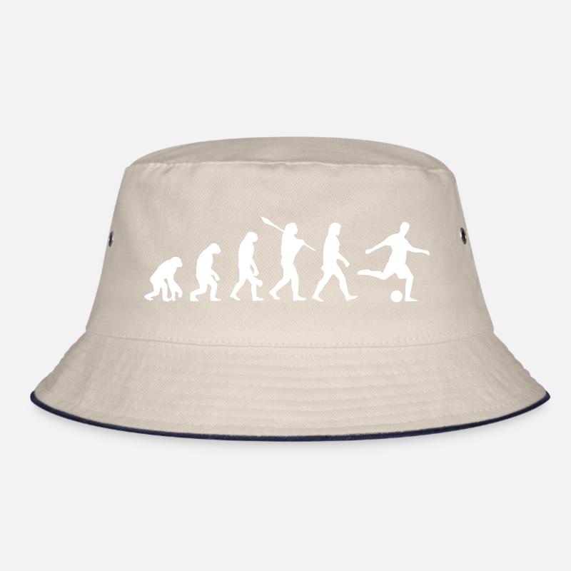Soccer Evolution Bucket Hat