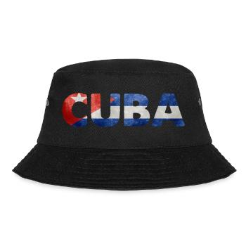 Kuba - Bucket Hat - Schwarz - Vorne - Lela (165cm)