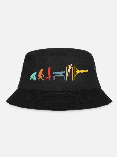 Calisthenics Evolution Street Body Workout - Bucket Hat - Schwarz