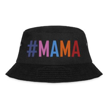 Hashtag Mama - Bucket Hat - black - Front - Lela (165cm)