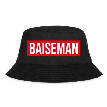 baiseman gros baiseur baise sex drôle beauf - Bob - noir - Devant - Lela (165cm)