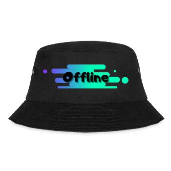 Offline - Bucket Hat - Schwarz - Vorne - Lela (165cm)