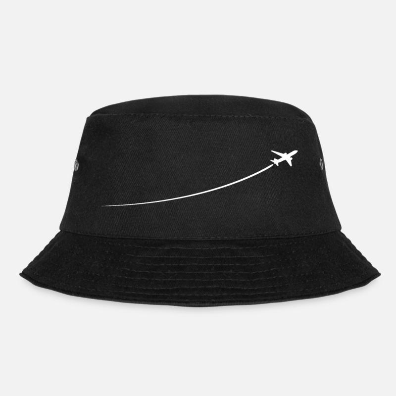 Avion minimaliste - Bob - noir