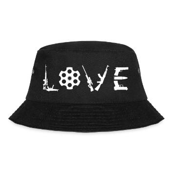 Guns Love Gun Owners - Bucket Hat - black - Front - Lela (165cm)