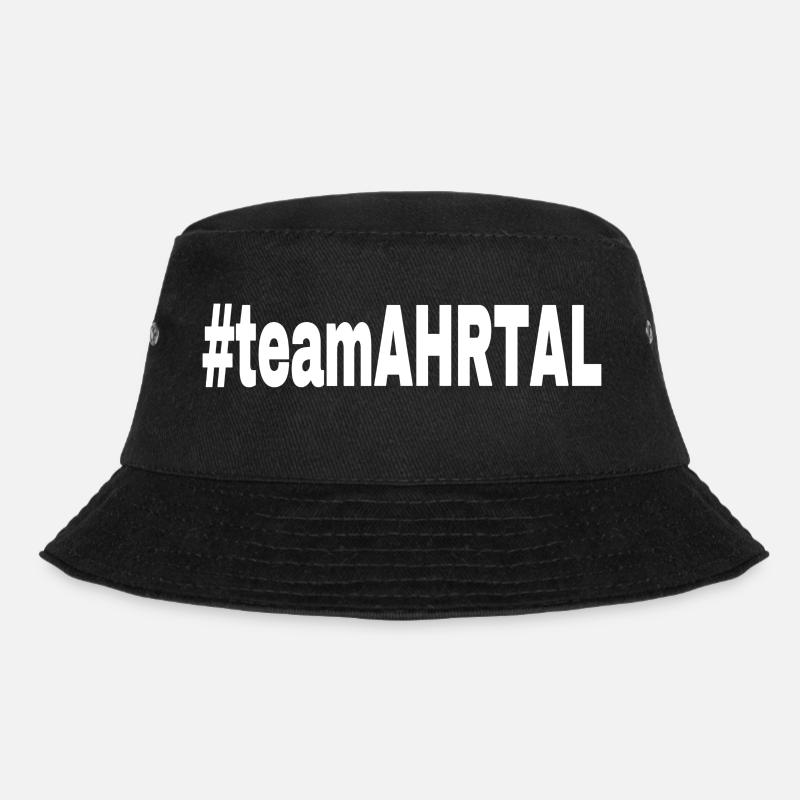 Team Ahrtal - white - Bucket Hat - Schwarz