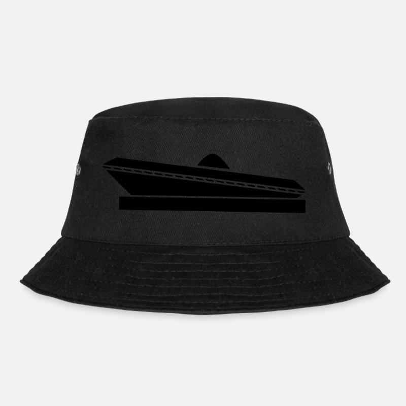Saucer - Bucket Hat - black