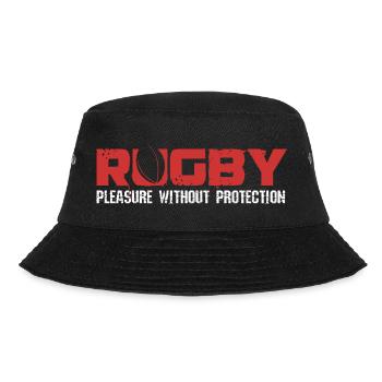 Rugby - Bucket Hat - Schwarz - Vorne - Lela (165cm)