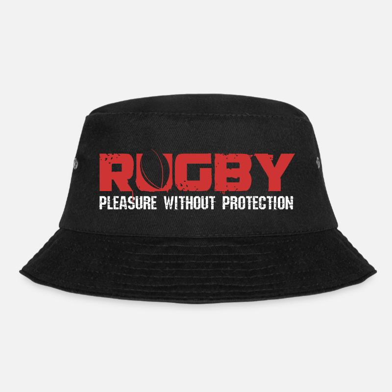 Rugby - Bucket Hat - Schwarz