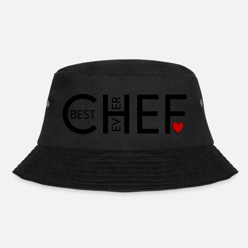 Best Chef ever - Bucket Hat - Schwarz