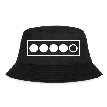 Biathlon Schießstand Biathlet Schießen Winter Spor - Bucket Hat - Schwarz - Vorne - Lela (165cm)
