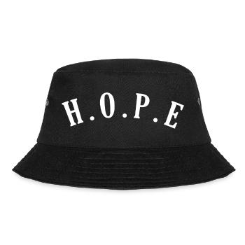 Hope - Bucket Hat - black - Front - Lela (165cm)