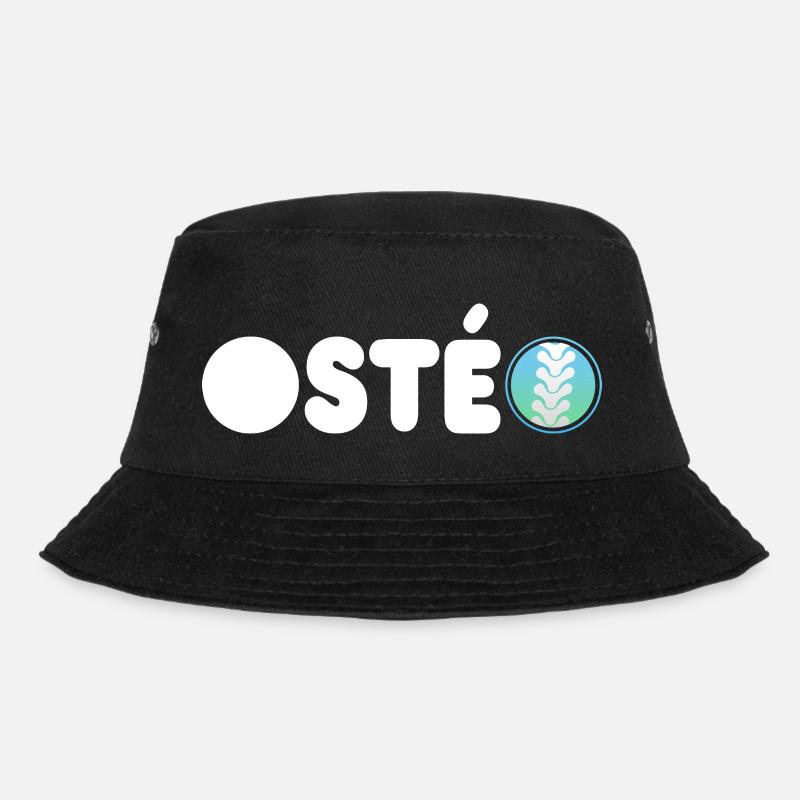Osteo oder Osteopath - besonderes Osteogeschenk - Bucket Hat - Schwarz