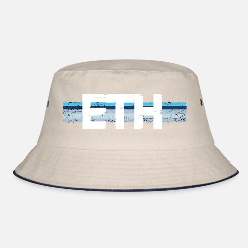 Ethereum Eth Crypto Cryptocurrency Bucket Hat