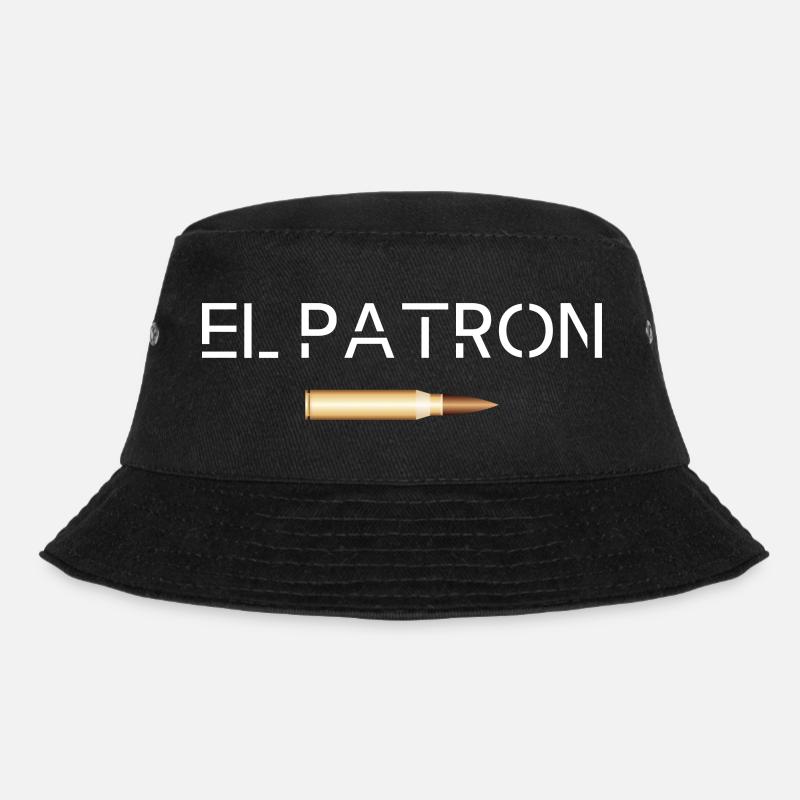 El Patron – The Top G Look - Bucket Hat - black