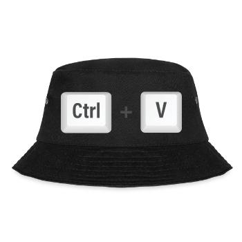 Ctrl v tshirt fils et père - Bob - noir - Devant - Lela (165cm)
