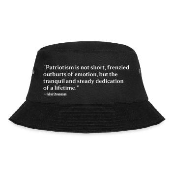 Memorial Day Quotes - Bucket Hat - black - Front - Lela (165cm)