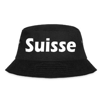 Suisse - Bucket Hat - Schwarz - Vorne - Lela (165cm)