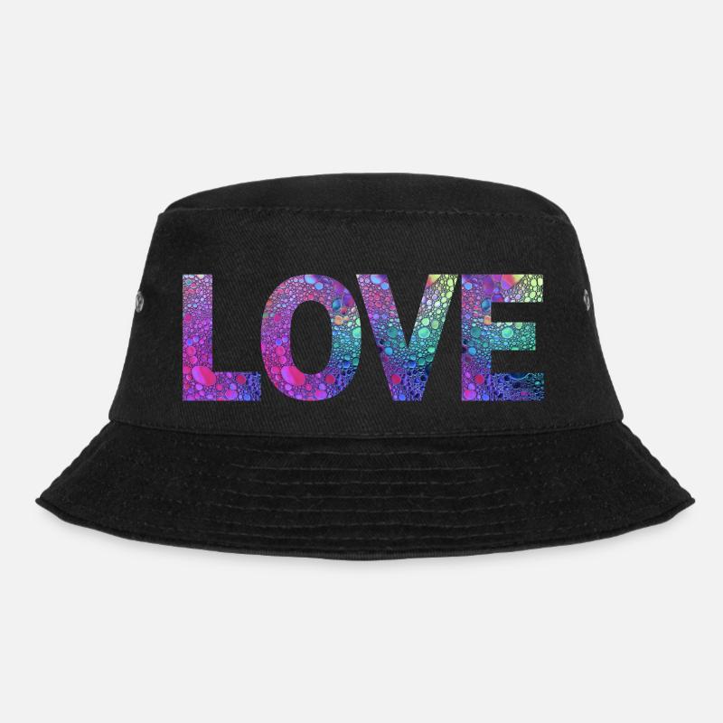 Liebe - Bucket Hat - Schwarz
