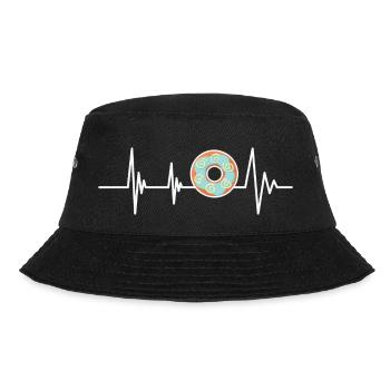 Lifeline and Donut - Bucket Hat - black - Front - Lela (165cm)