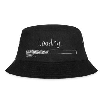 Ladebalken 1337 - Bucket Hat - Schwarz - Vorne - Lela (165cm)