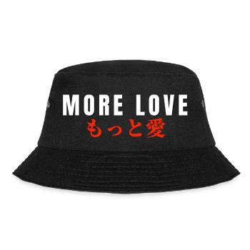 Japanisch - Bucket Hat - Schwarz - Vorne - Lela (165cm)