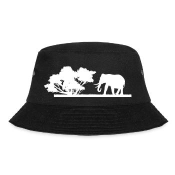 Safari Zoo Animal Safari Zoo - Bucket Hat - Schwarz - Vorne - Lela (165cm)