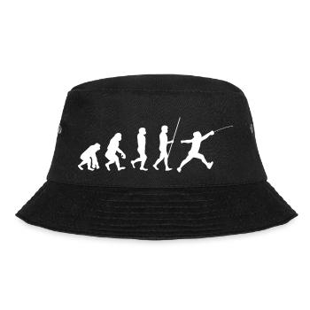 fencing, martial arts, fencing - Bucket Hat - black - Front - Lela (165cm)