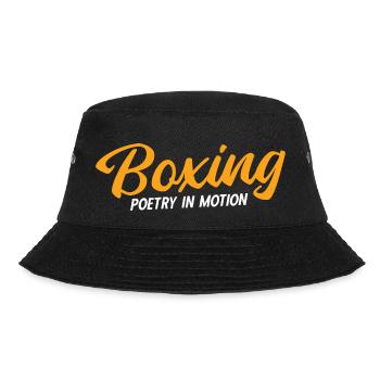 Boxsport Boxing - Bucket Hat - Schwarz - Vorne - Lela (165cm)