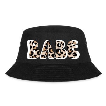 Babe leopard - team de la mariée - Bob - noir - Devant - Lela (165cm)