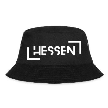 Hessen - Bucket Hat - Schwarz - Vorne - Lela (165cm)