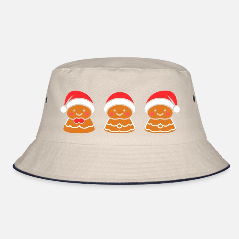 Gingerbread Man Bucket Hat