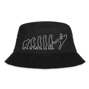 Handball Handballspieler Handballteam Handballfan - Bucket Hat - Schwarz - Vorne - Lela (165cm)