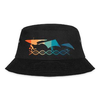 Paragliding is in my DNA - Bucket Hat - black - Front - Lela (165cm)