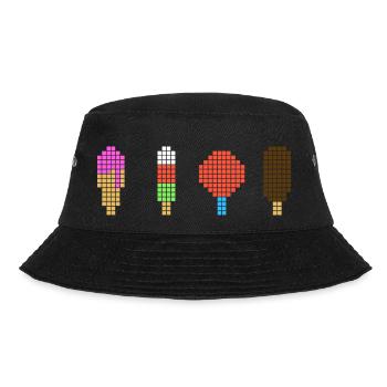 Pixel Eis - Retro Eiscreme - Bob - noir - Devant - Lela (165cm)