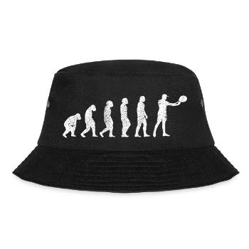 Tennisverein Tennis Tennisliebhaber Tennisspieler - Bucket Hat - Schwarz - Vorne - Lela (165cm)