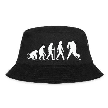 hockey evolution - Bucket Hat - Schwarz - Vorne - Lela (165cm)