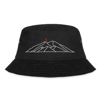 Evolution zum Luggage Trek - Bucket Hat - Schwarz - Vorne - Lela (165cm)
