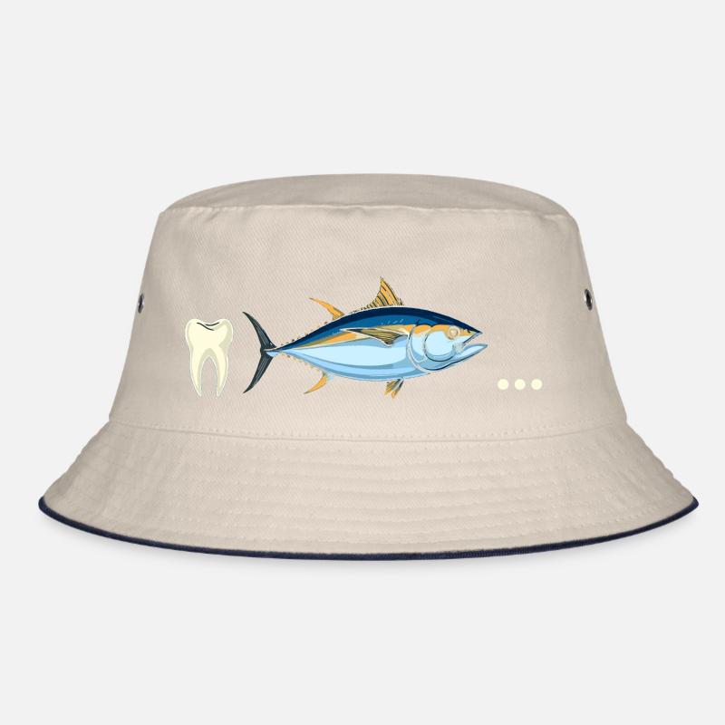 Thunfisch-Zahn ... Bucket Hat