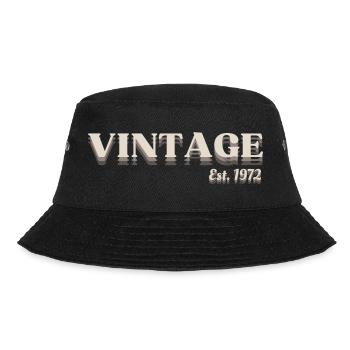 Vintage 1972 Rétro - Bob - noir - Devant - Lela (165cm)
