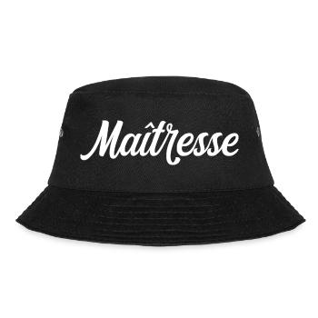 Geliebte - Bucket Hat - Schwarz - Vorne - Lela (165cm)